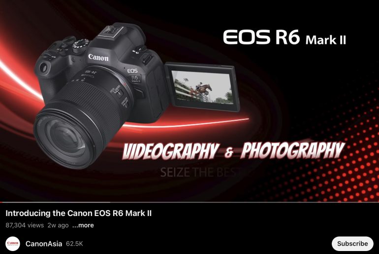 Canon EOS R6 Mark II